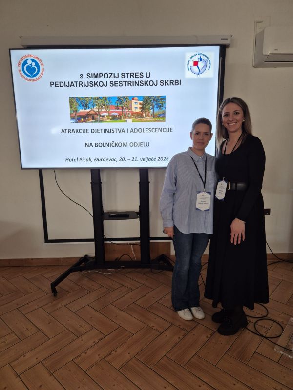 Sudjelovanje na 8. simpoziju „Stres u pedijatrijskoj sestrinskoj skrbi“ 