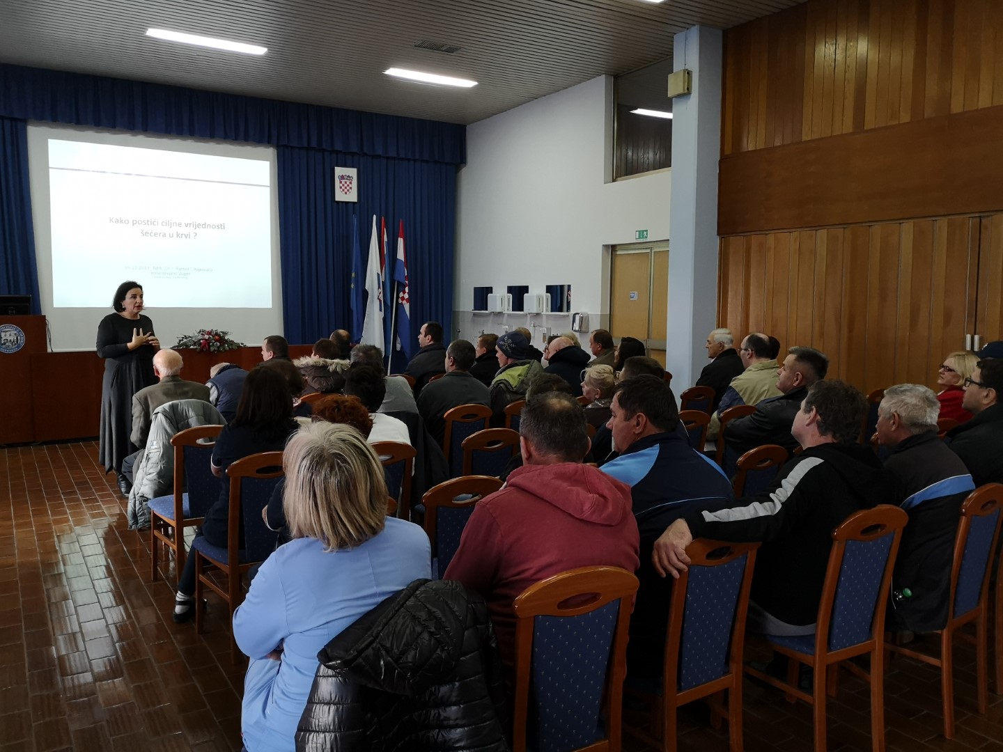 ODRŽANA RADIONICA „OSNOVE PLANIRANJA OBROKA ZA OSOBE OBOLJELE OD ŠEĆERNE BOLESTI I ČLANOVE NJIHOVE OBITELJI“ 09.12.2019.