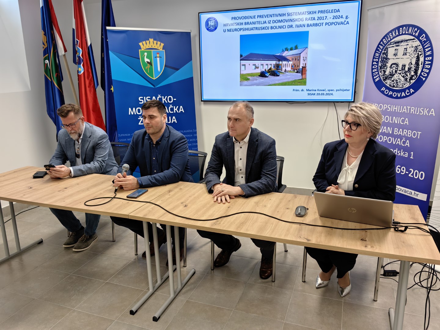 U Kulturno-povijesnom centru SMŽ održan sastanak i predavanje za branitelje, 20.03.2024.