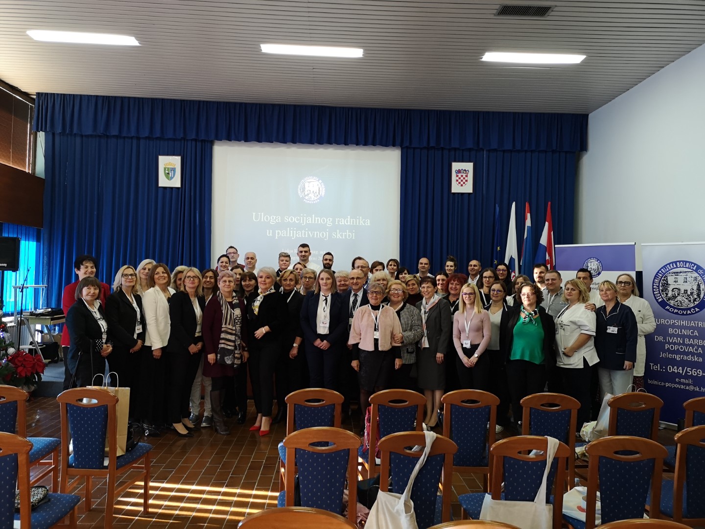 ODRŽAN SIMPOZIJ PALIJATIVNA SKRB U NEUROPSIHIJATRIJSKOJ BOLNICI DR. IVAN BARBOT POPOVAČA I KAKO DALJE - 29.11.2019. GODINE