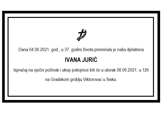 SAHRANA - IVANA JURIĆ