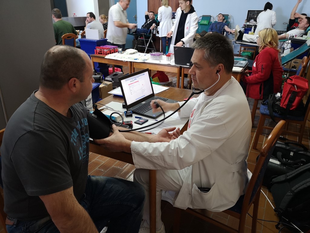 30.01.2020. ODRŽANO DOBROVOLJNO DARIVANJE KRVI U NEUROPSIHIJATRIJSKOJ BOLNICI DR. IVAN BARBOT POPOVAČA