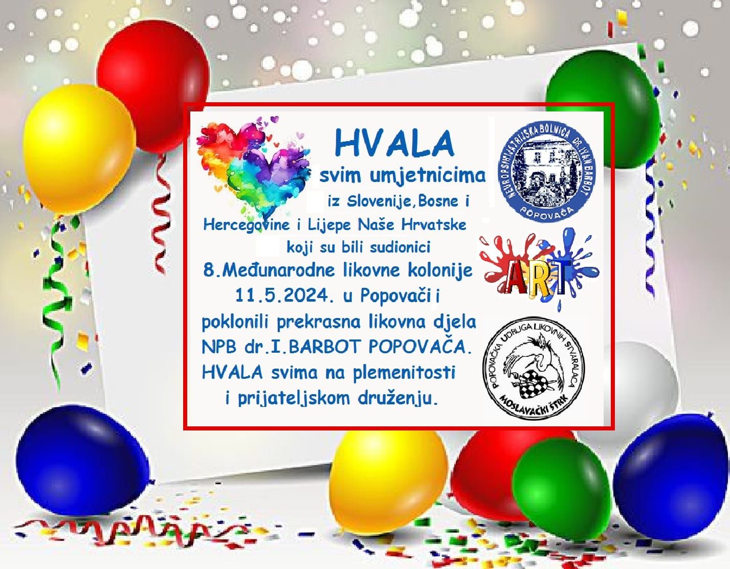 8. MEĐUNARODNA LIKOVNA KOLONIJA